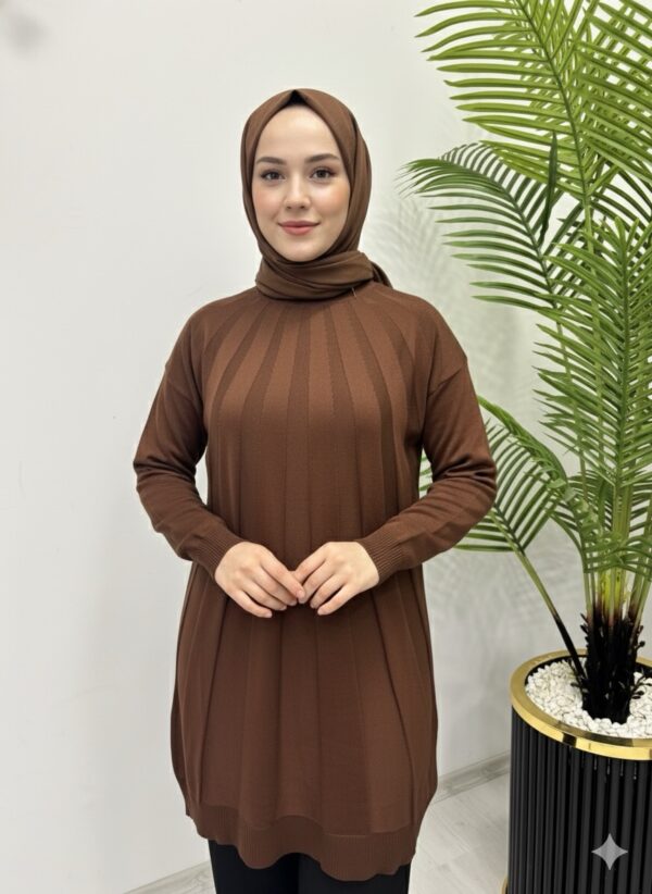 Merserize triko tunik