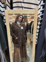 Kapşonlu angora hırka - Görsel 3